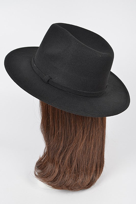 Brimmin' It Two Tone Fedora Hat