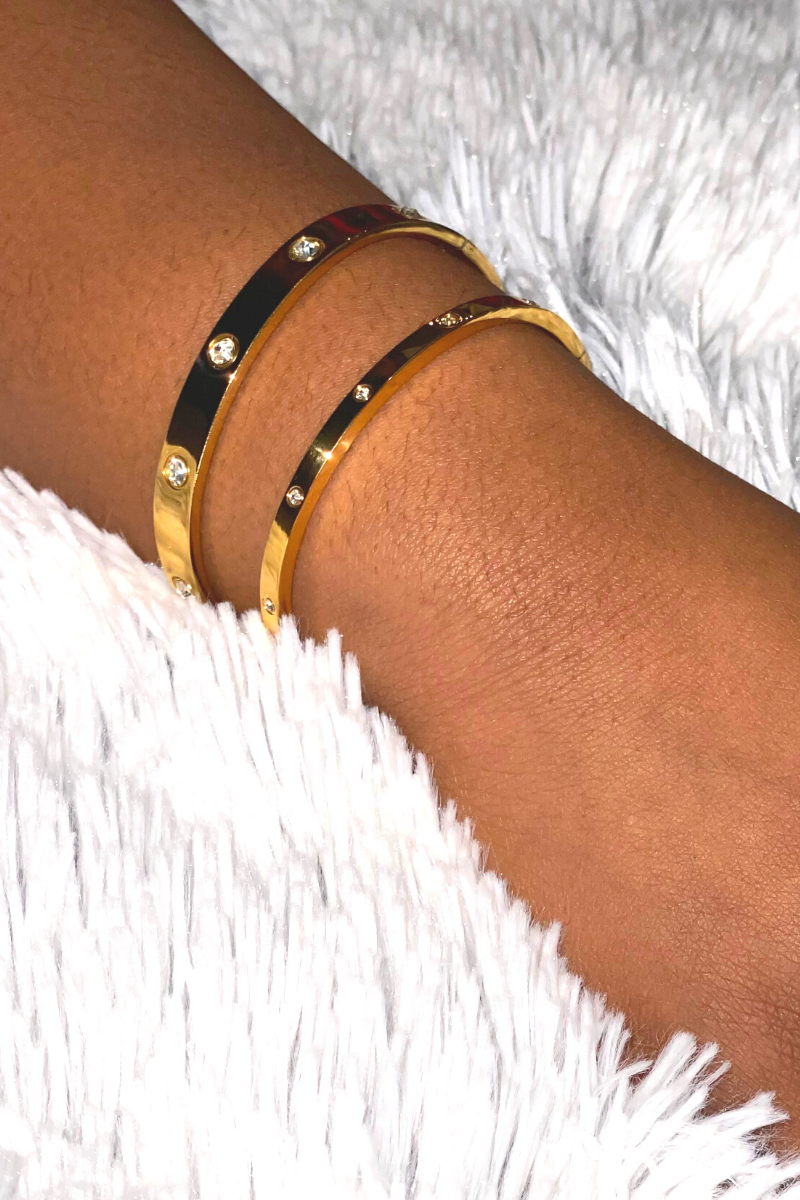 Designer Inspired Diamond Love Bracelet