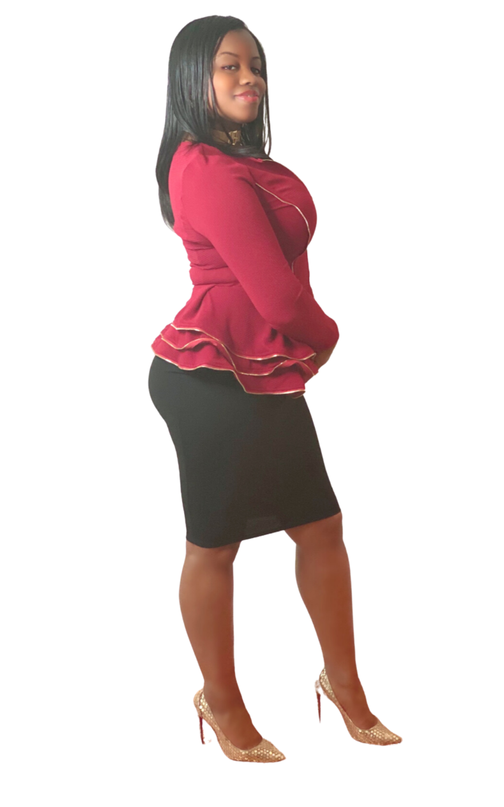 Attention to Detail Peplum