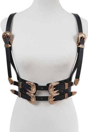 Statement Suspender Harness Belt