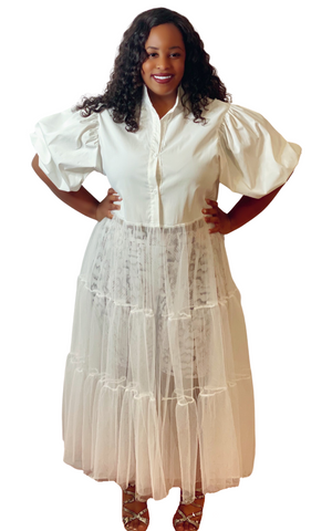 Timeless Tulle Shirt