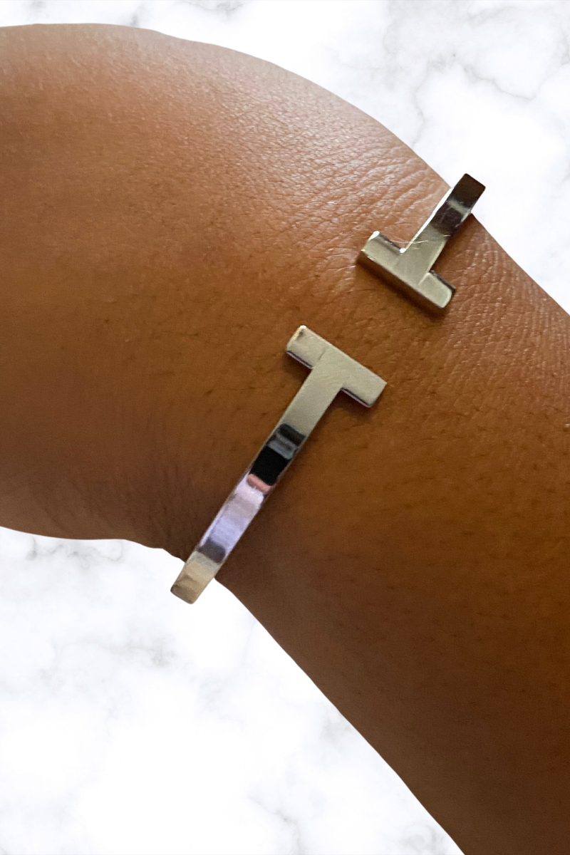 Designer Inspired Tiffany T Bracelet