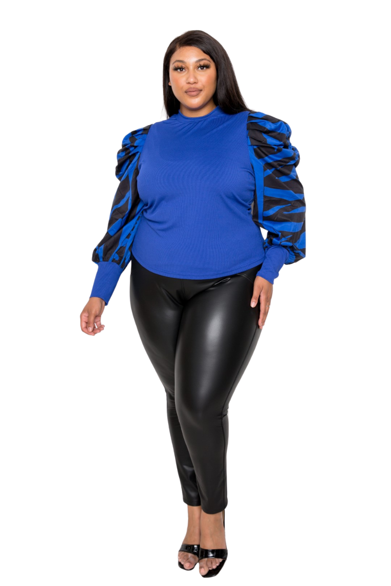 Plus Royally Puffed Top