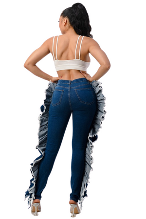 Bombshell in Bloom Denim Jeans
